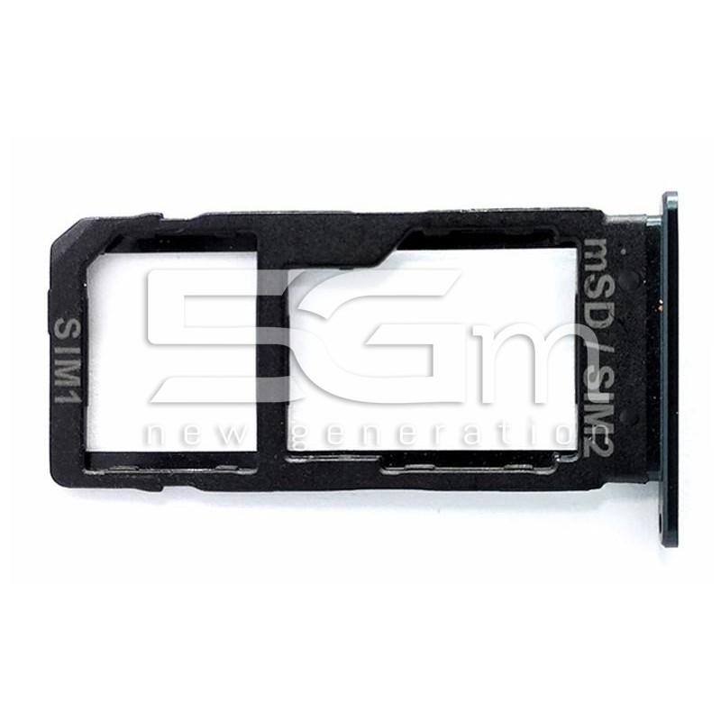 Supporto Sim Card/SD Card Nero HTC U Play
