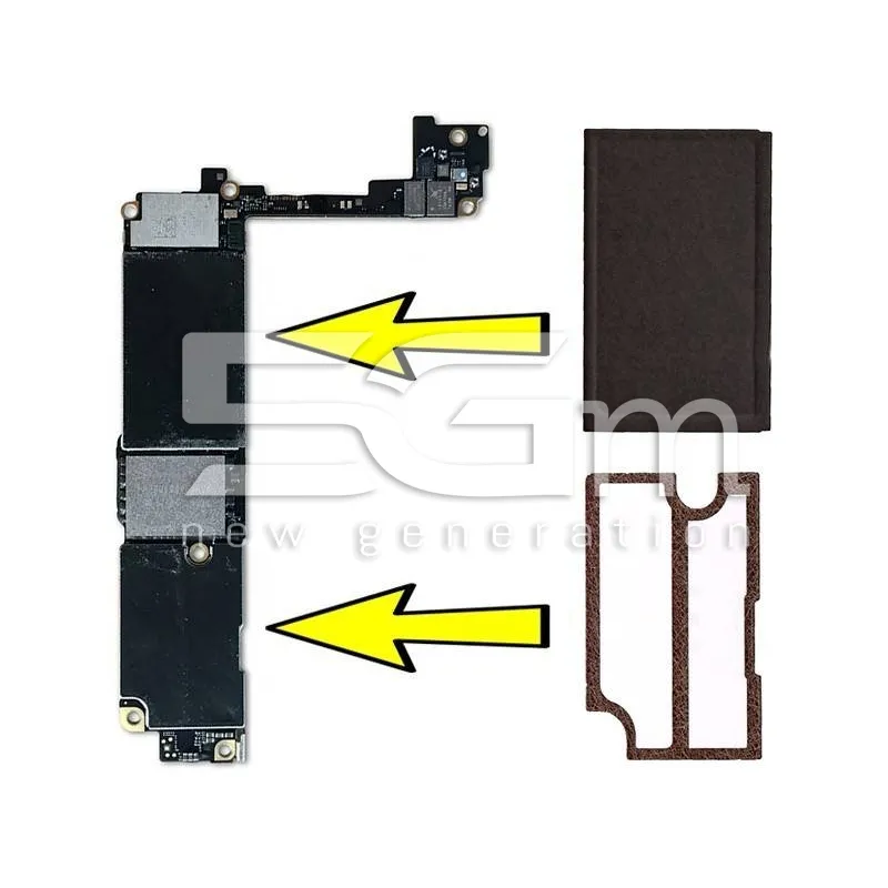 5 in 1 Stickers Kit iPhone 7 Plus Motherboard Protection