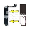5 in 1 Stickers Kit iPhone 7 Plus Motherboard Protection