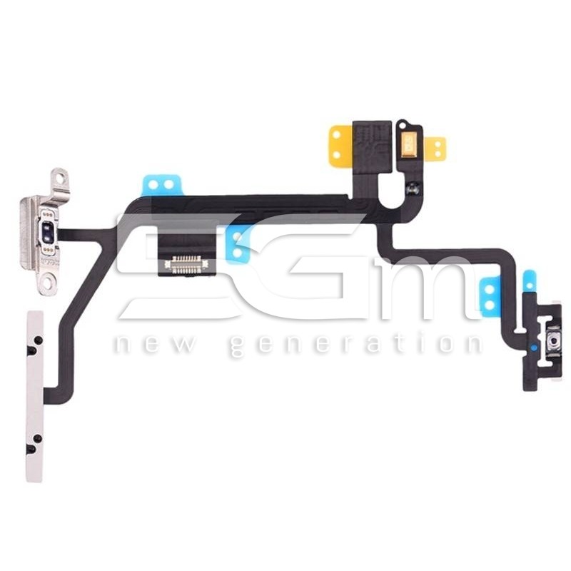 Power On + Volume Button Flat Cable iPhone 8