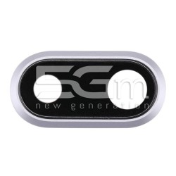 Camera Lens + Frame Silver iPhone 8 Plus