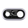Camera Lens + Frame Silver iPhone 8 Plus