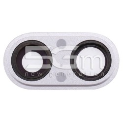 Vetrino Fotocamera + Frame Silver iPhone 8 Plus