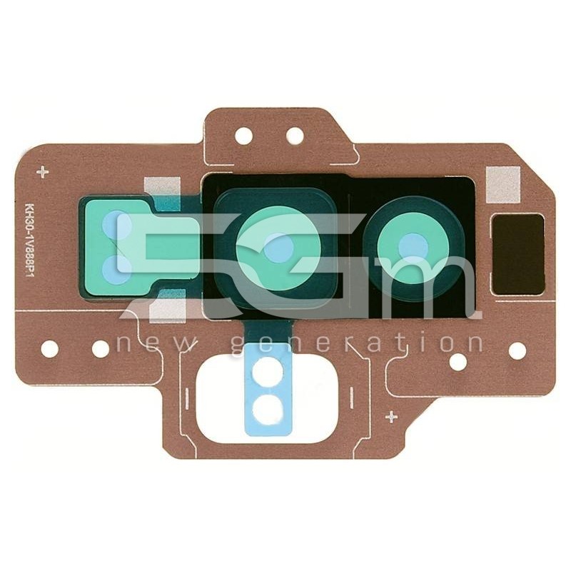 Vetrino Fotocamera + Frame Gold Samsung SM-N960 Note 9