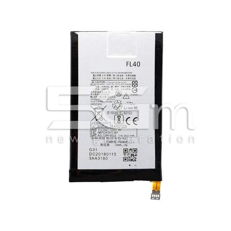 Battery FL40 3630mAh Moto X Play (XT1562) No Logo