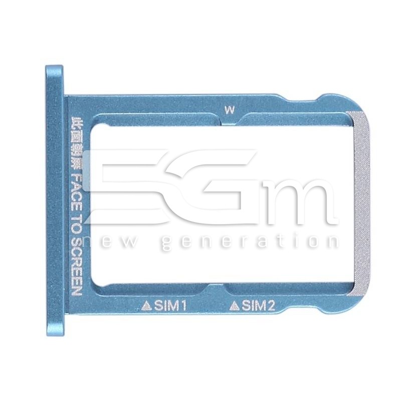 Sim Card Tray Blue Xiaomi Mi A2 / Mi 6X