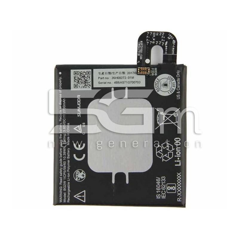 Battery BG2W 2700mAh Google Pixel 2 No Logo