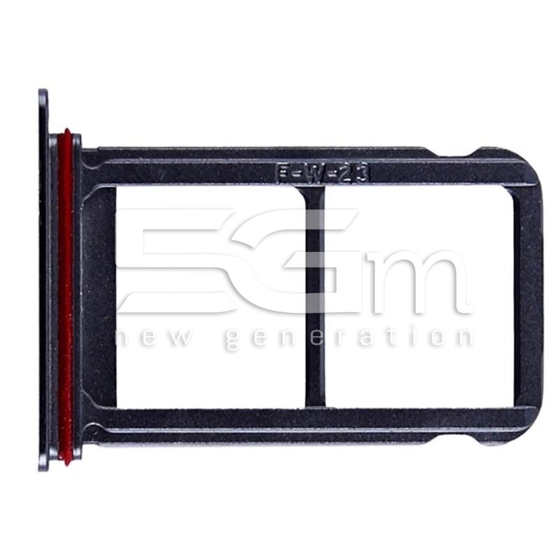 Sim Card + Micro SD Tray Black Huawei P20 Pro CLT-L09