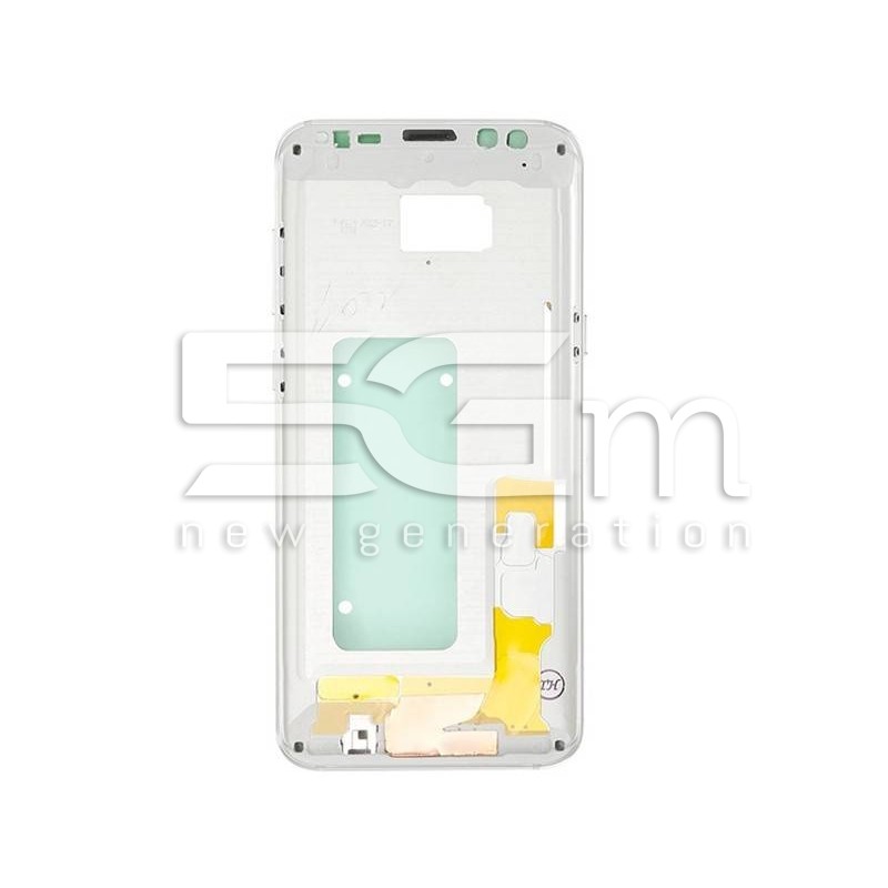 Middle Frame Silver Samsung SM-G955F S8+