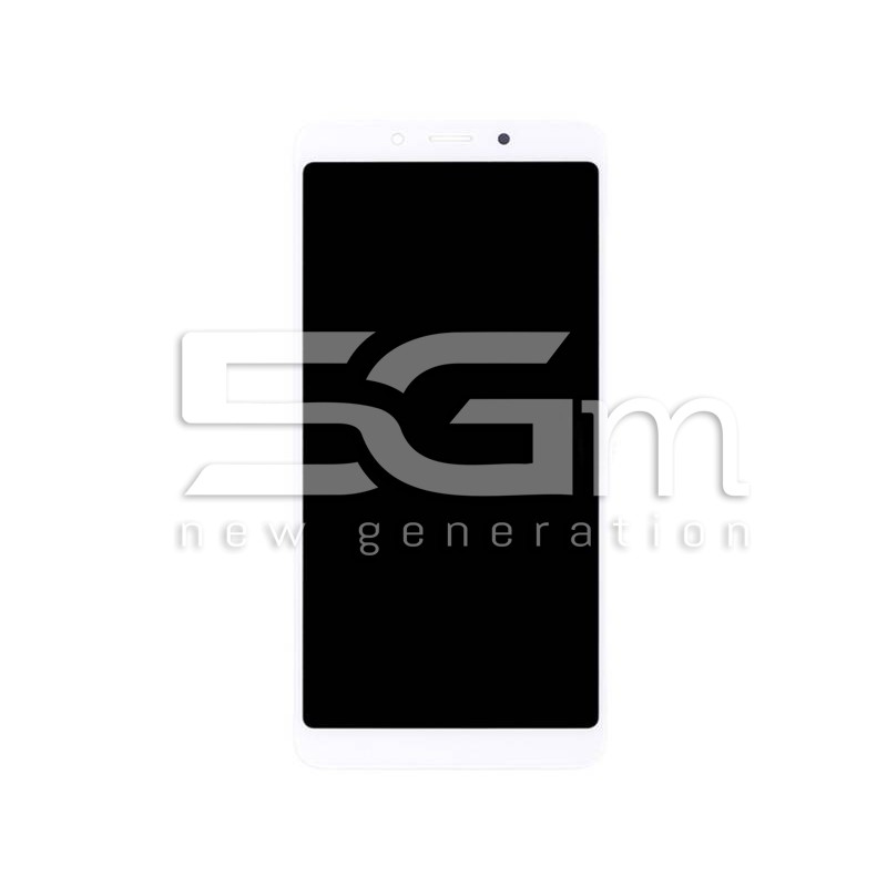 Lcd Touch White + Frame Xiaomi Redmi 6