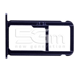 Supporto Sim Card + Micro SD Nero Honor 8