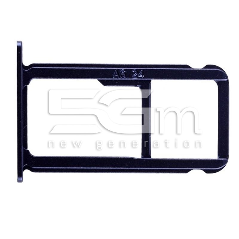 Sim Card + Micro SD Tray Black Honor 8
