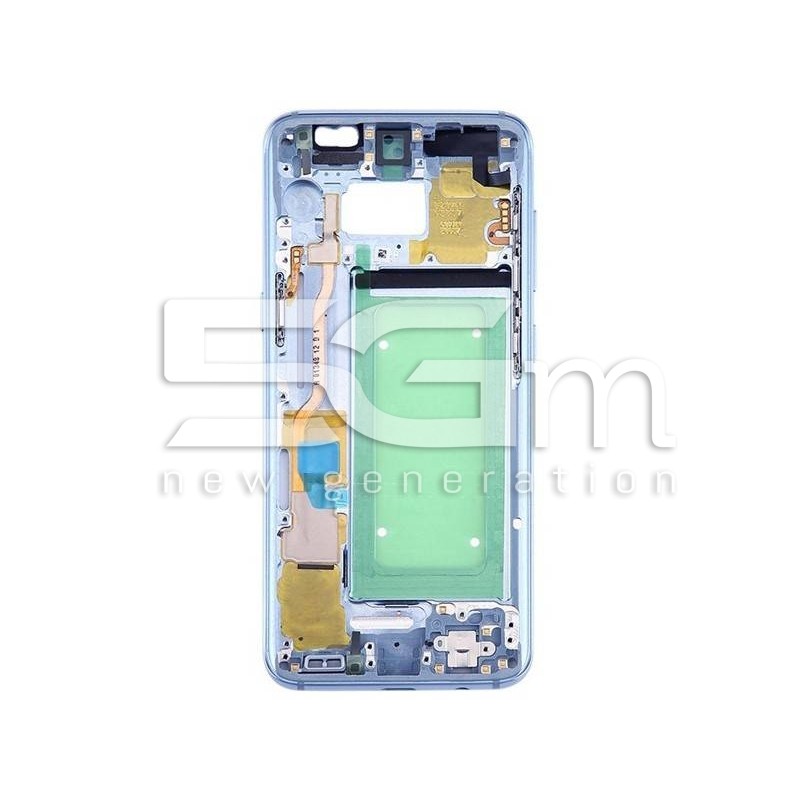 Middle Frame Blue Samsung SM-G950F S8