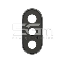 Vetrino Fotocamera + Frame Nero iPhone XS Max