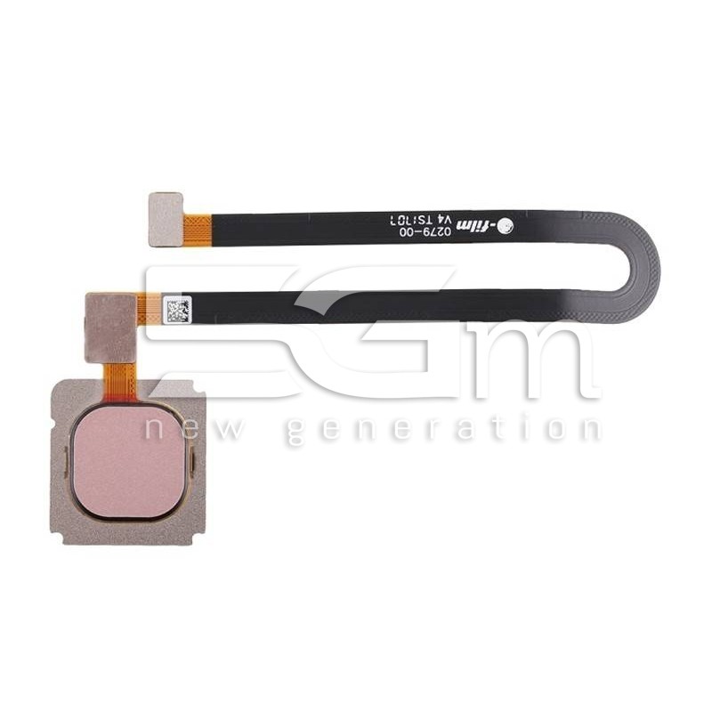 Fingerprint Rose Gold Flat Cable Xiaomi Mi 5S Plus