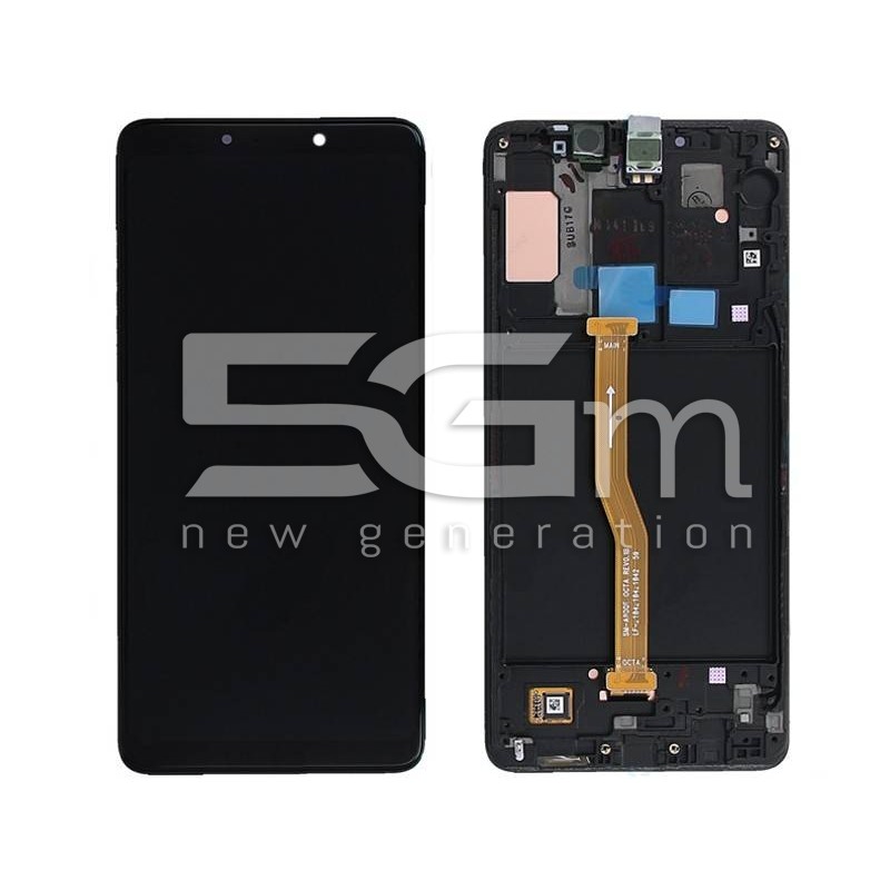 Lcd Touch Black + Frame Samsung SM-A920 A9 2018