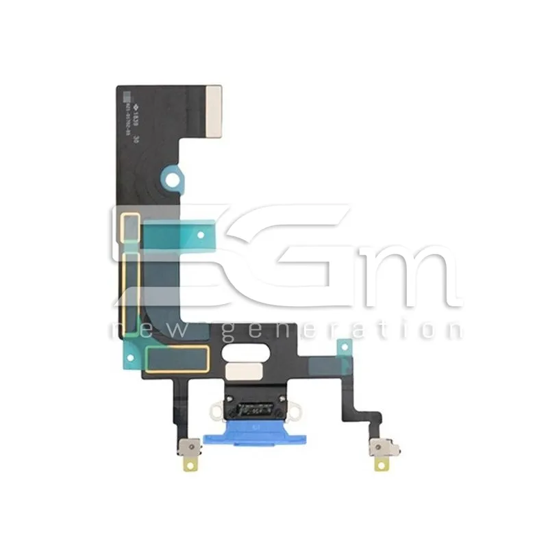 Charging Port Flex Cable Blue iPhone XR