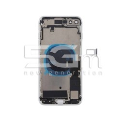 Retro Cover Silver Full Parts iPhone 8 Plus No Logo
