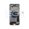 Retro Cover Silver Full Parts iPhone 8 Plus No Logo