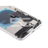 Retro Cover Silver Full Parts iPhone 8 Plus No Logo