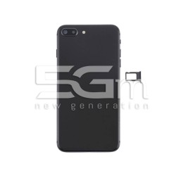 Retro Cover Nero Full Parts iPhone 8 Plus No Logo
