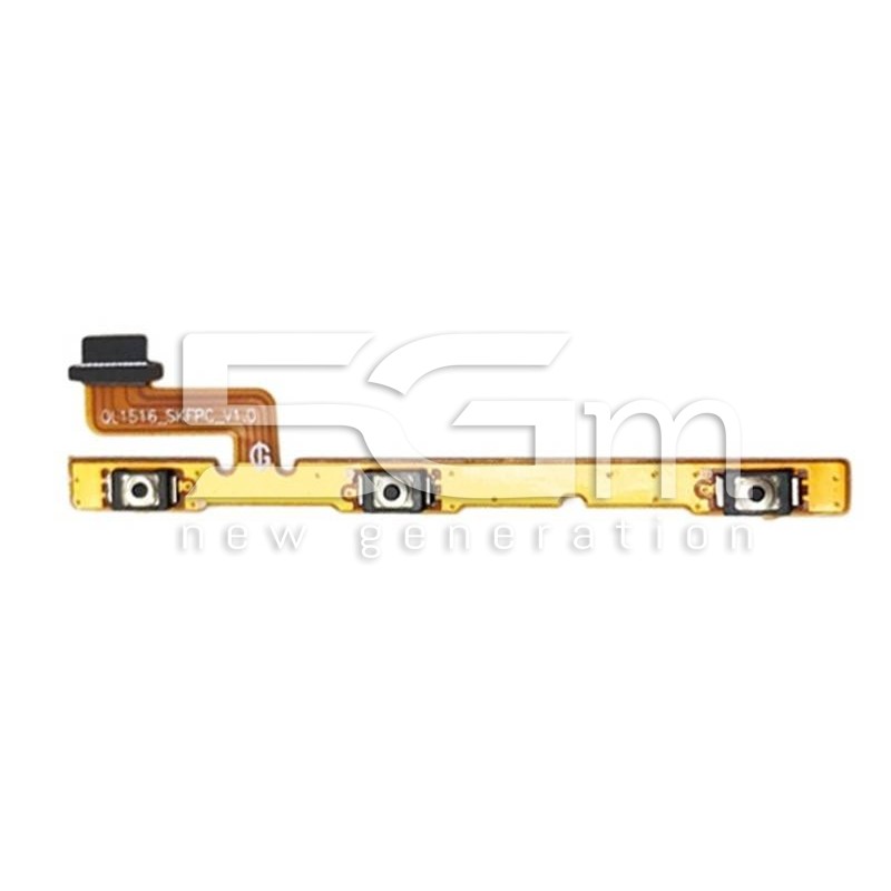 Tasto Accensione + Volume Flat Cable Asus ZenFone 4 Max ZC554KL
