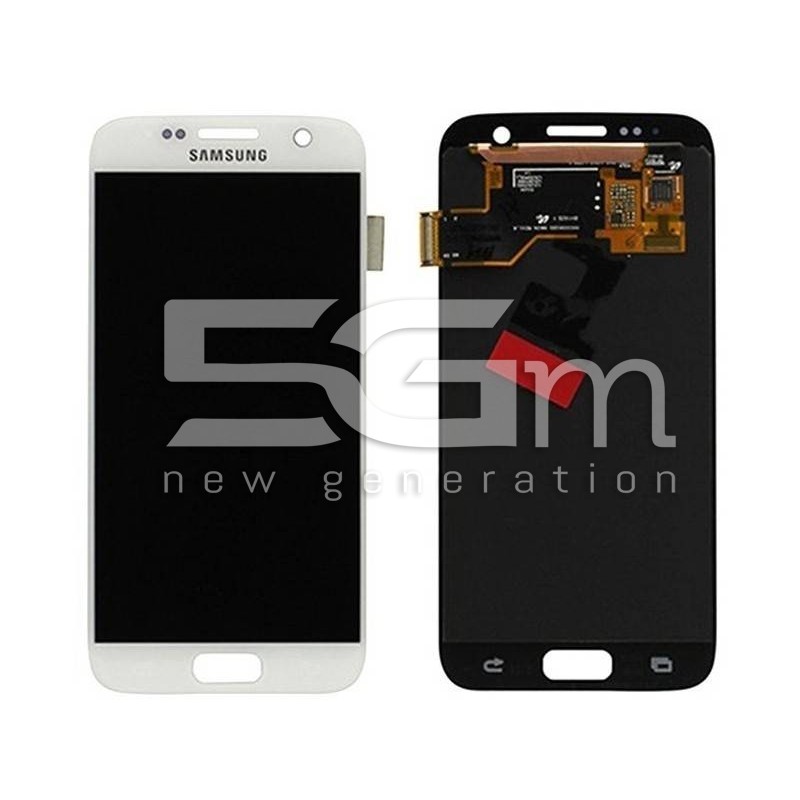 Samsung SM-G930 S7 White Touch Display