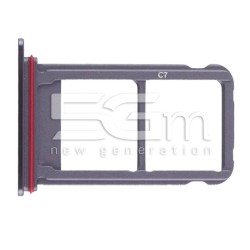 Supporto Sim Card + Micro SD Nero Huawei Mate 10 Pro