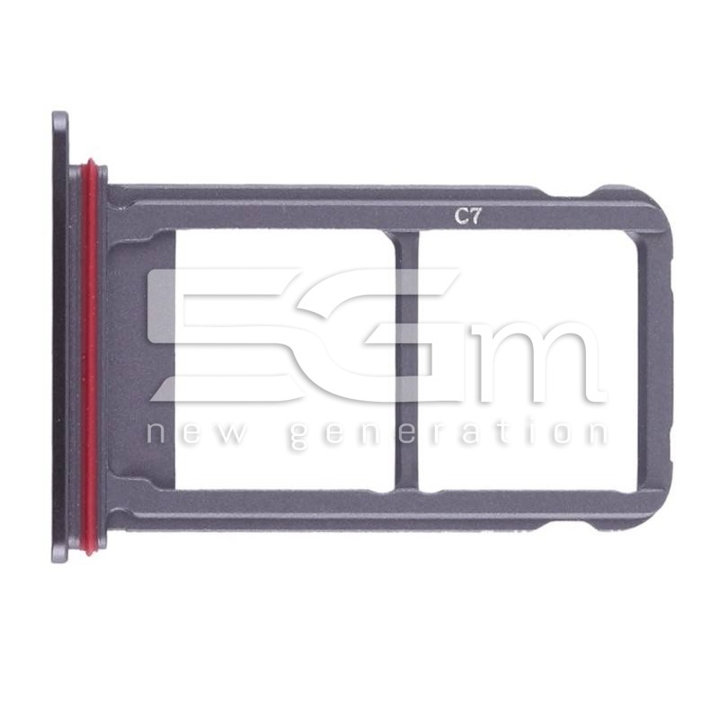 Supporto Sim Card + Micro SD Nero Huawei Mate 10 Pro