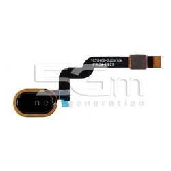 Sensore Fingerprint Nero Flat Cable Moto X4