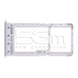Supporto Sim Card + Micro SD Silver Xiaomi Redmi 6