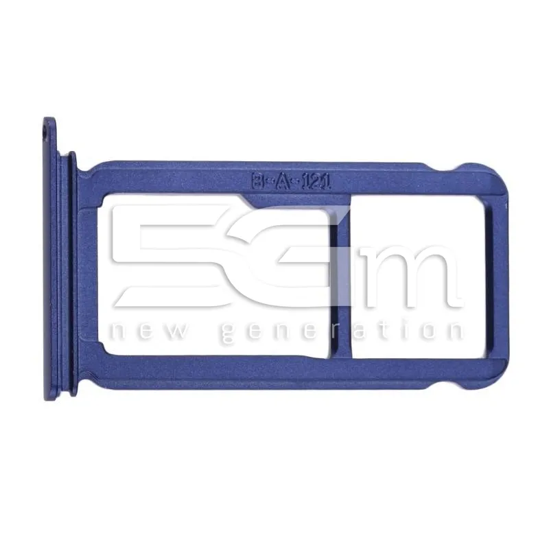 Sim Card + Micro SD Tray Blue Huawei P10 Plus