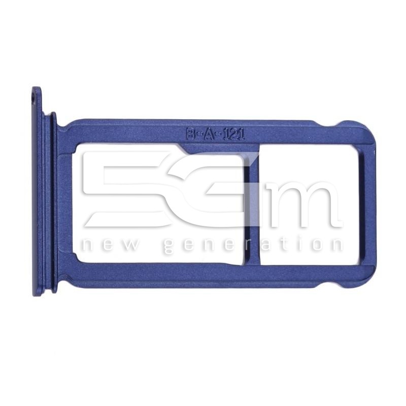 Supporto Sim Card + Micro SD Blu Huawei P10 Plus