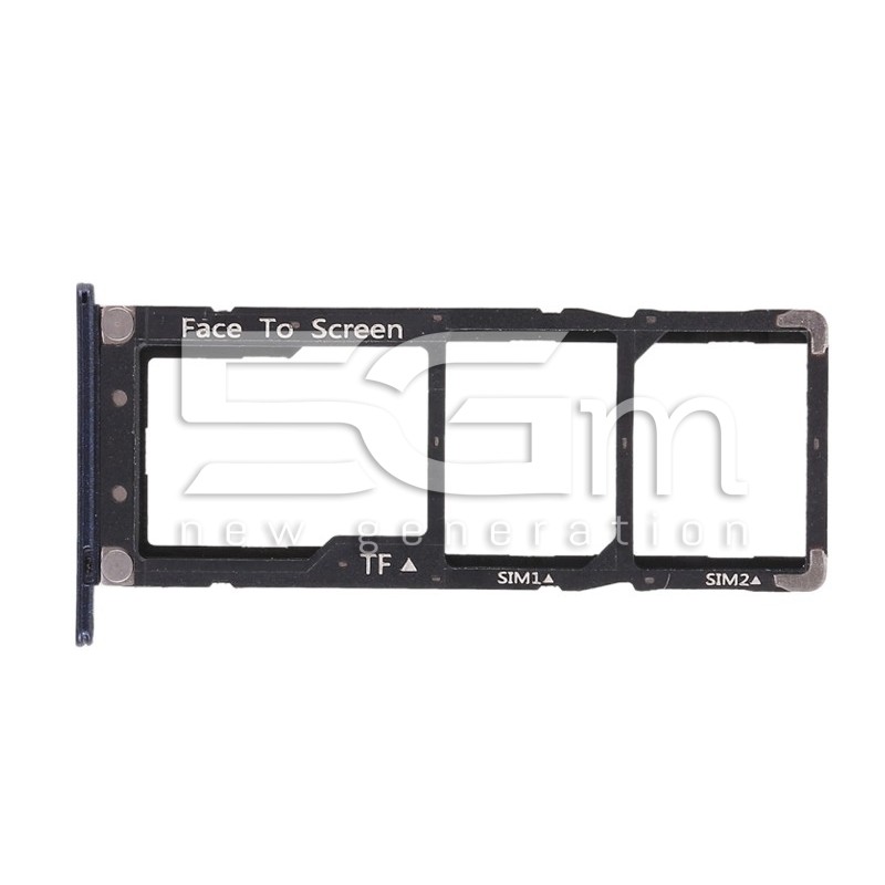 Sim Card + Micro SD Tray Blue Zenfone 4 Max ZC520KL X00HD