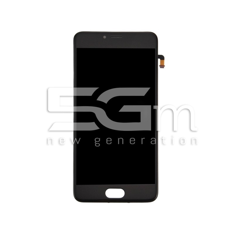 Lcd Touch Black + Frame Meizu M5