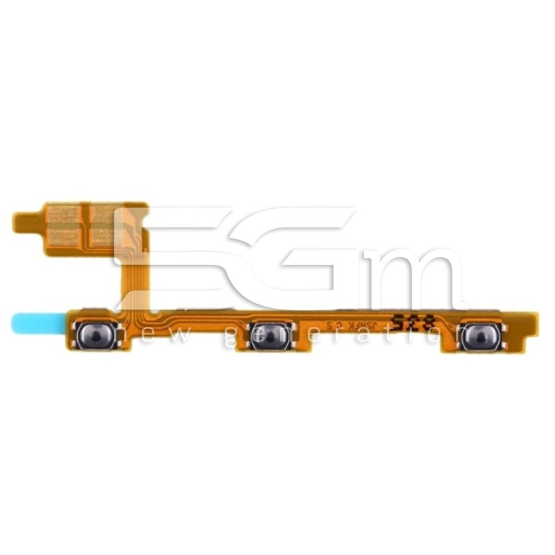 Power On + Volume Flat Cable Huawei Y9 2019