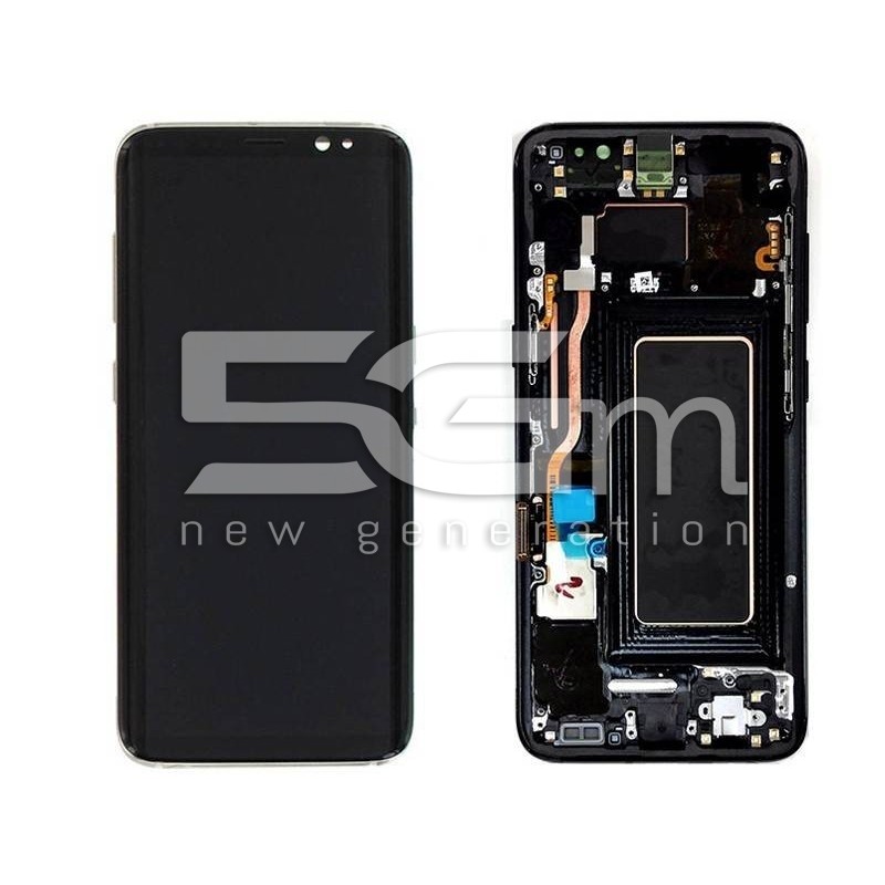 Display Touch Black + Frame Samsung SM-G950 S8