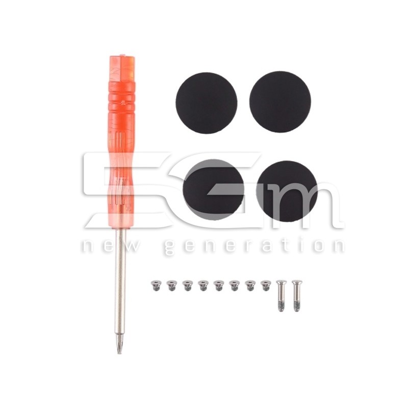 3 in 1/Set Bottom Rubber Cooling Mat + Screws + Screwdriver MacBook Air 11 (A1370)
