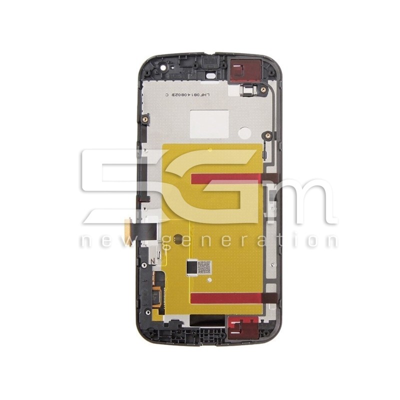 Display Touch Nero + Frame Motorola XT-1064 Moto G2