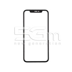 Vetro Nero + Frame + Pellicola Oca iPhone XR