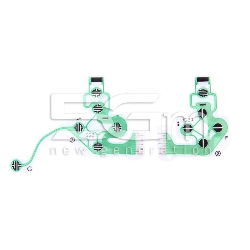 Controller Keypad Conductive Film Ribbon Flex Cable PlayStation 4