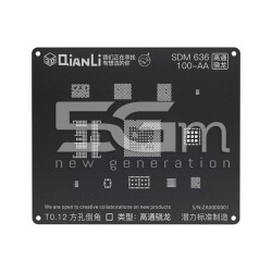 QianLi ToolPlus Black Stencil 3D SDM 636 100-AA