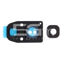Camera Lens + Frame Black Samsung SM-A320F A3 2017