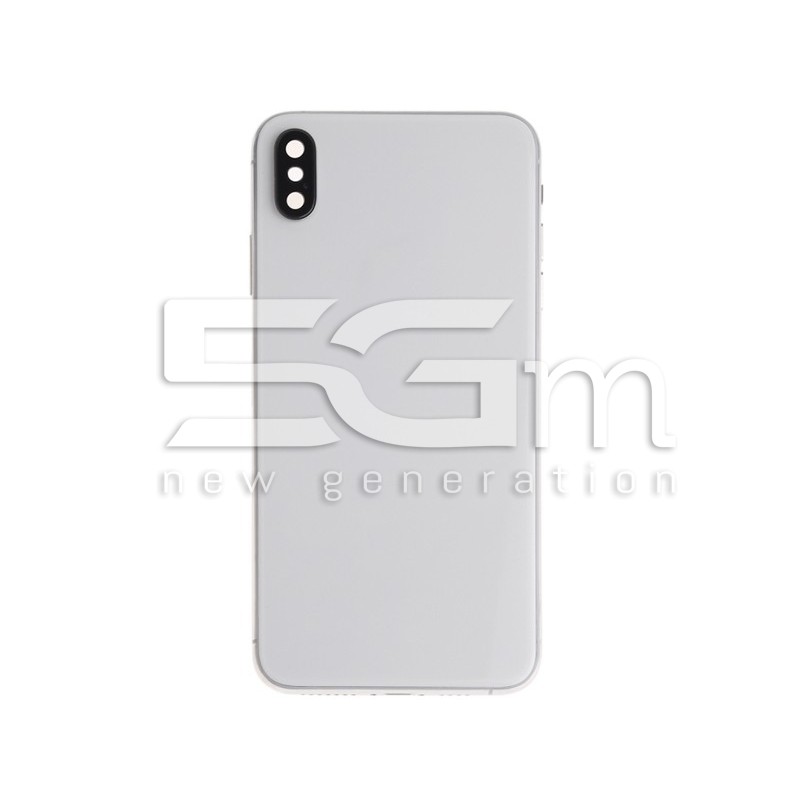 Back Cover Full Parts White iPhone XS Max No Logo