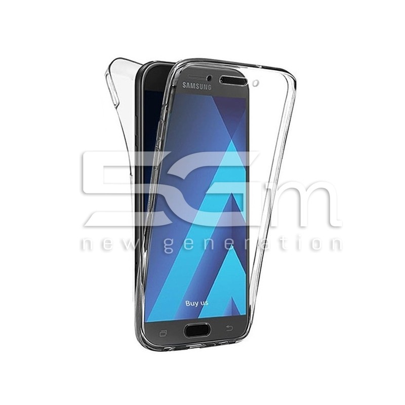 Silicon Case Trasparent Two Crystal 360 Samsung SM-A520F A5 2017