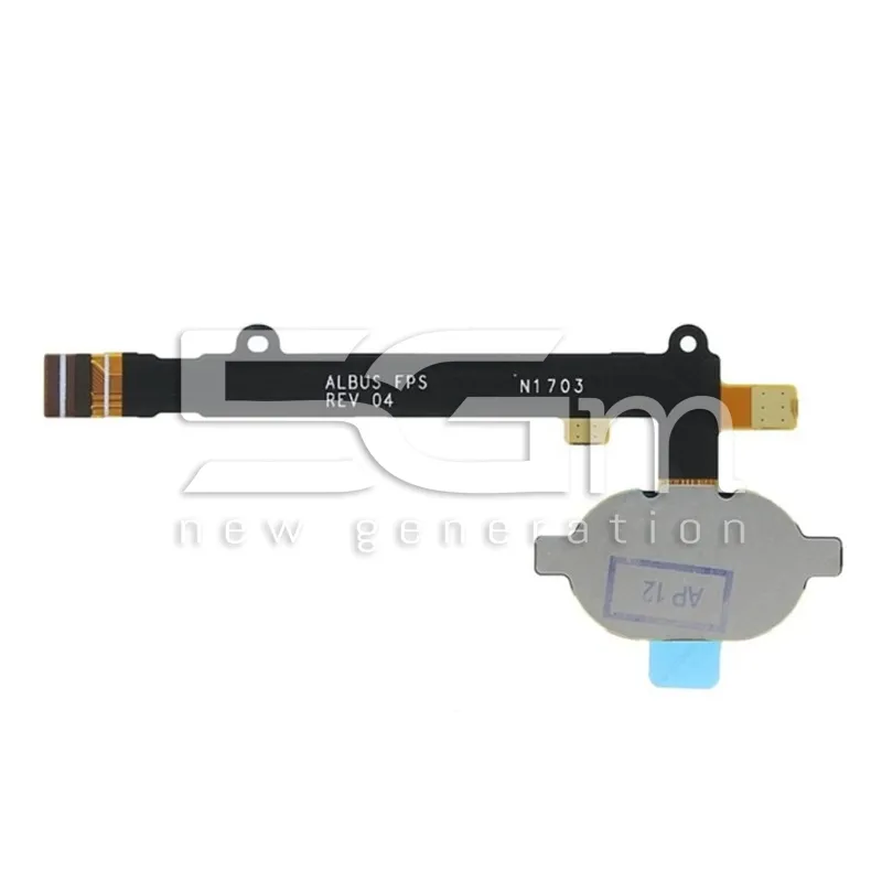 Home Button Fingerprint White Motorola Moto Z2 Play (XT1710)