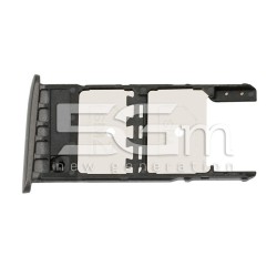 Supporto Sim Card + Micro SD Nero Moto G5 Plus (XT-1684)