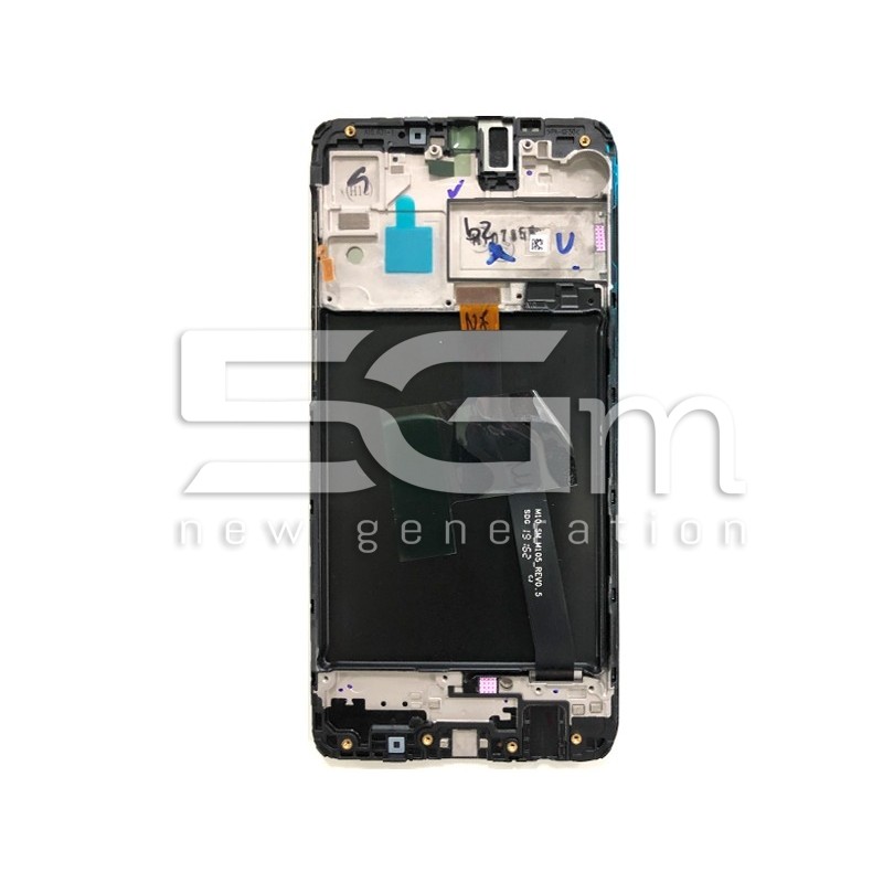Display Touch Nero + Frame Samsung SM-205 M20