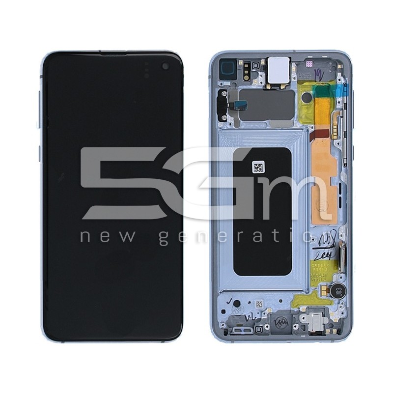 Lcd Touch Prism Blue + Frame Samsung SM-G970F S10e