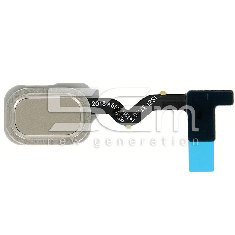 Fingerprint Gold Flat Cable Samsung SM-J600 J6 2018